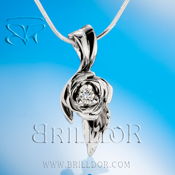 Rose pendant