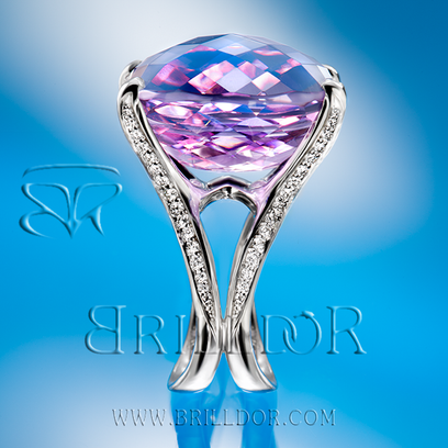 Sobriety cocktail ring