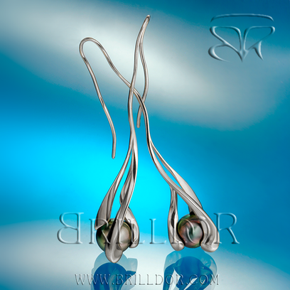 Whirlpool L earrings