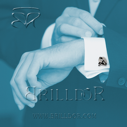 Ballet Earth cufflinks