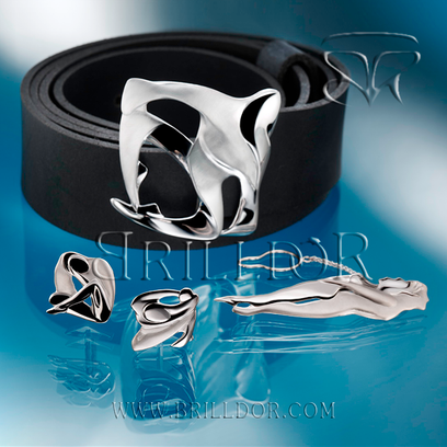 Ballet Earth cufflinks