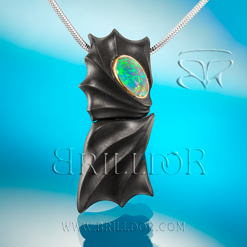 Fossil pendrive pendant