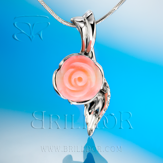 Coral rose 2025 jewellery designs